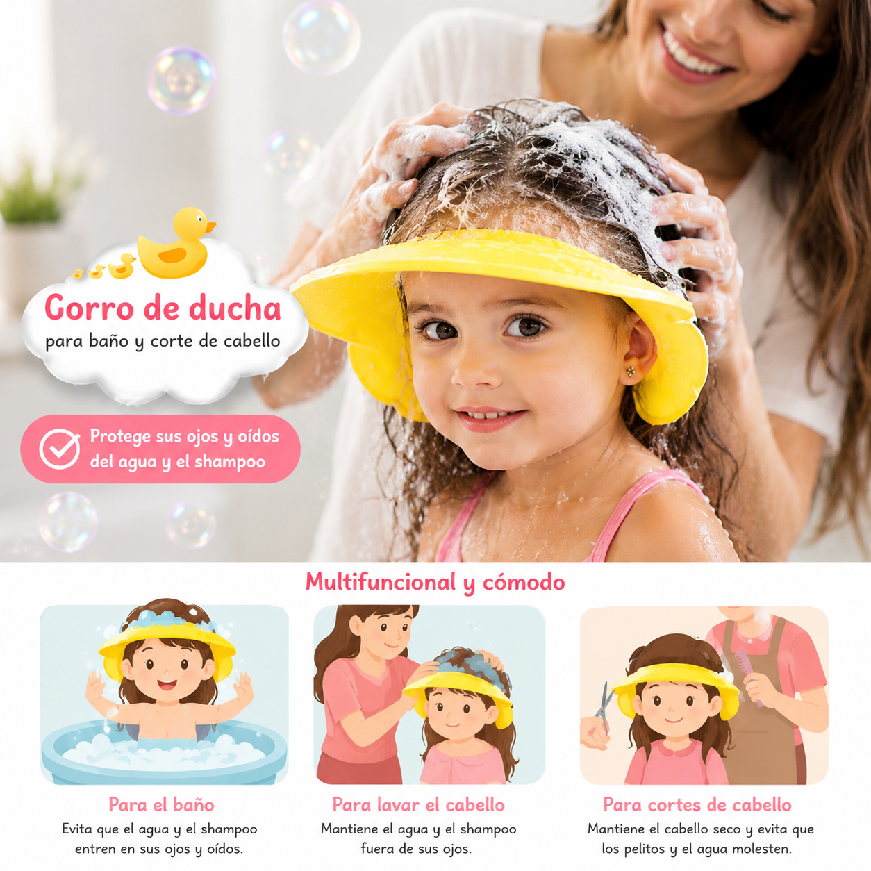 ✨ ¡Hora del baño sin lágrimas! ✨