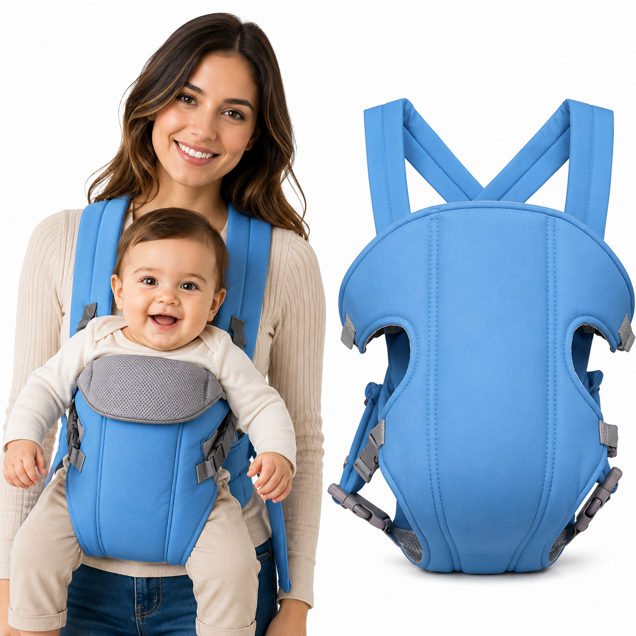 Mochila portabebés 3 en 1