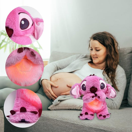 Peluche relajante para bebé que simula respiración rosa - additional image 12