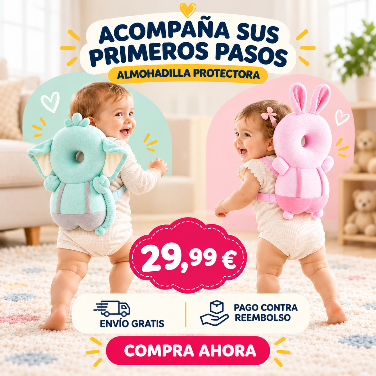 Almohadilla Protectora para Bebé