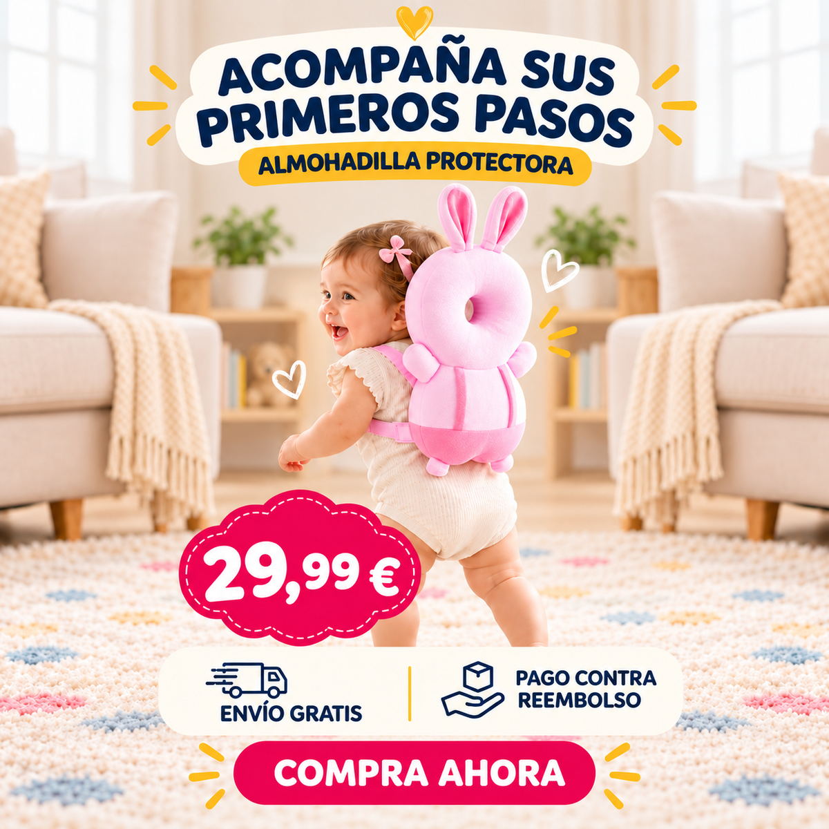 Almohadilla Protectora para Bebé