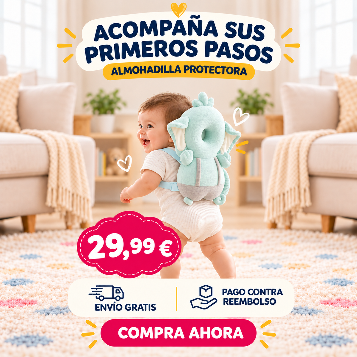 Almohadilla Protectora para Bebé