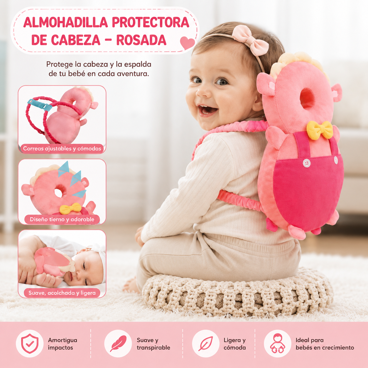 Mochila Protetora para Bebés