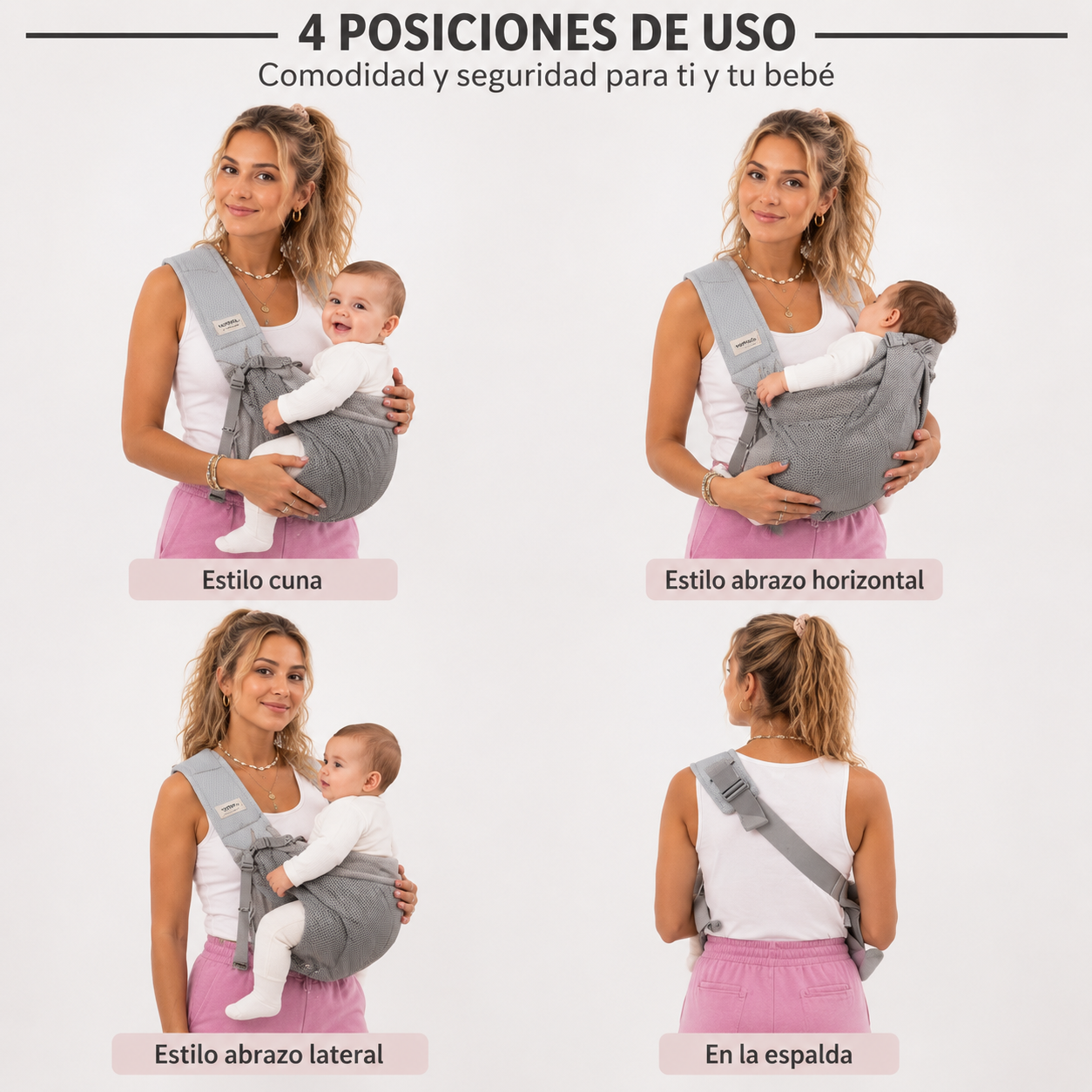 Mochila 3 en 1 + Portabebé Ergonómico De Regalo🎁
