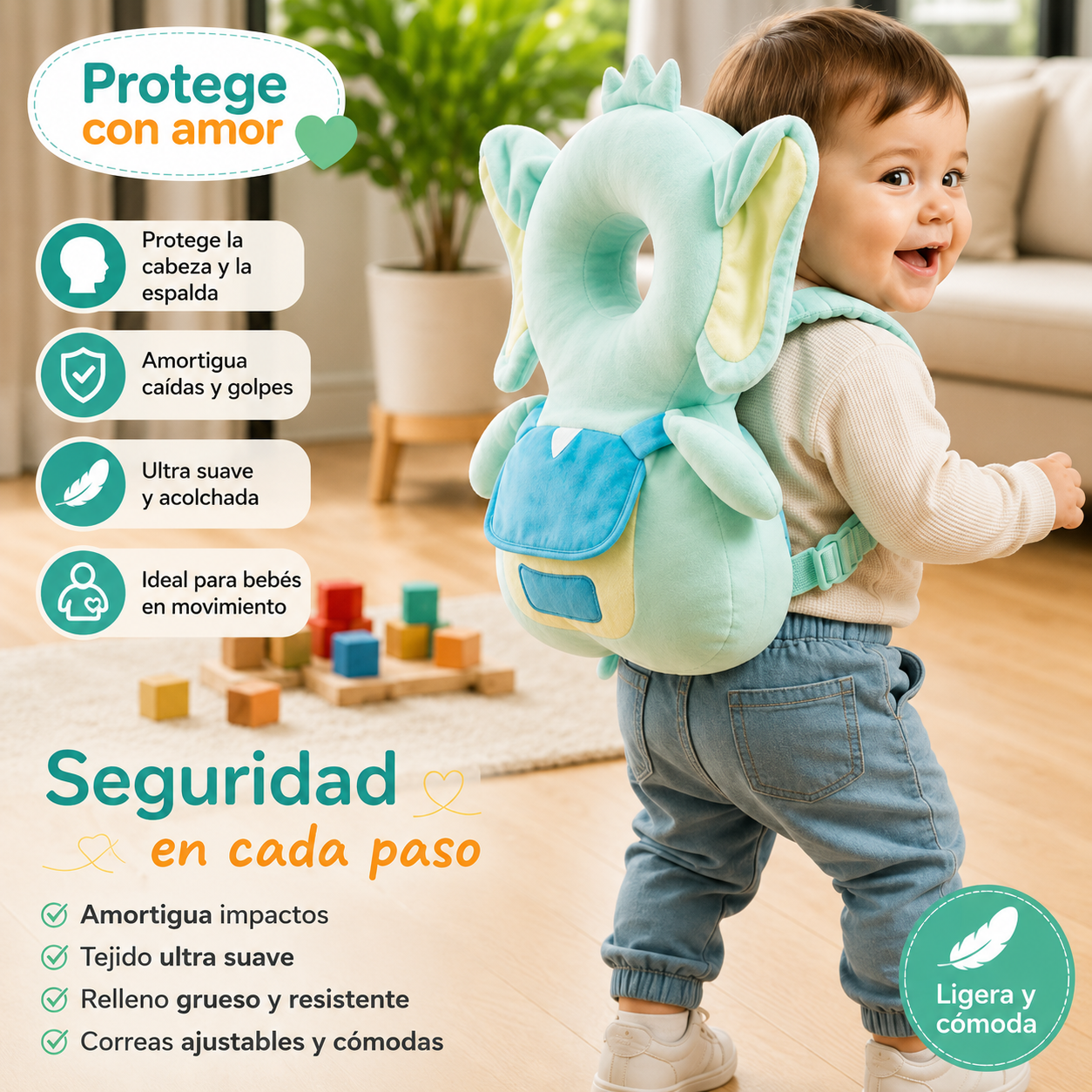 Mochila Protectora para Bebés