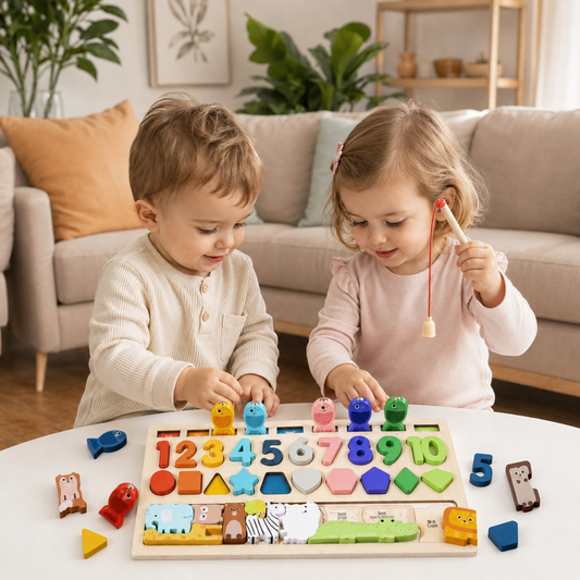Brinquedos educativos de aprendizagem para crianças