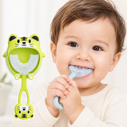 🦷✨ Cepillo de entrenamiento 360° para bebés ✨🦷