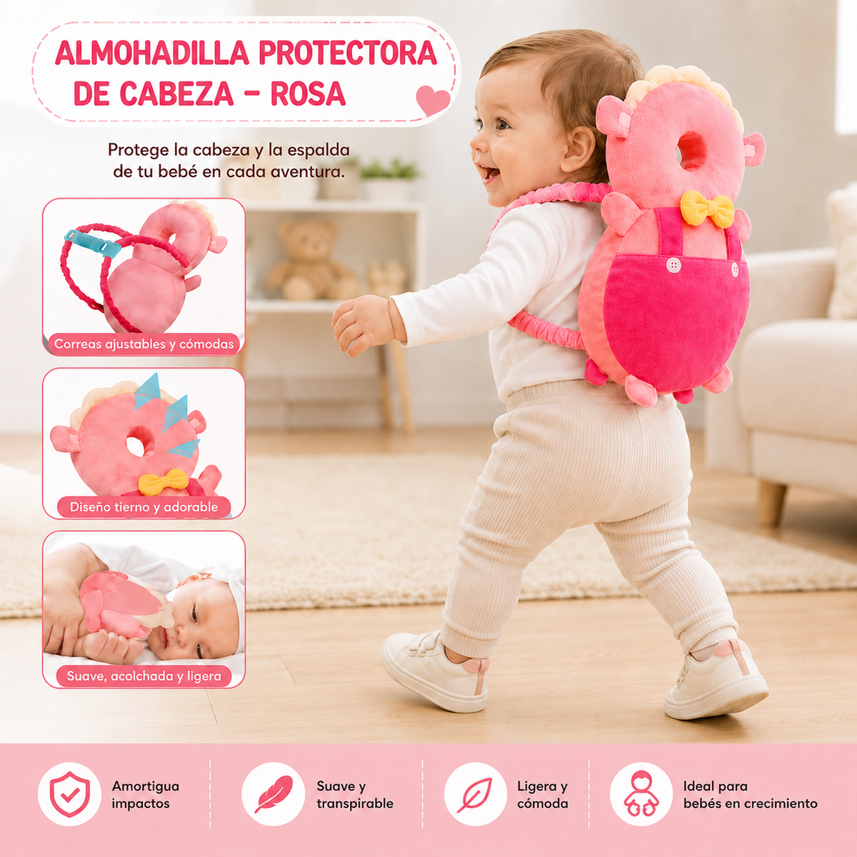Almohadilla Protectora para Bebé