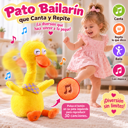 🐥 PATO BAILARÍN HABLADOR